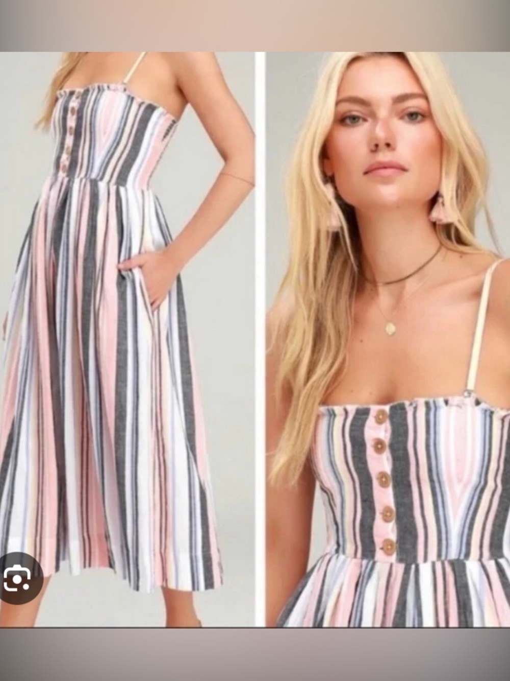 Free People Lilah Light Cotton Sundress